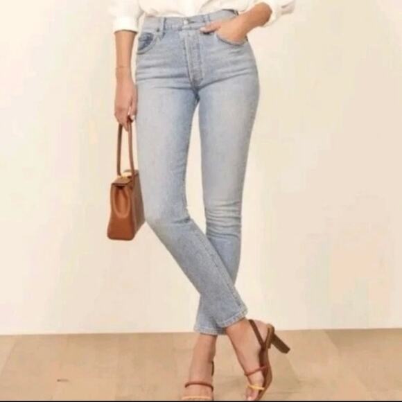 Reformation 28 Serena High Skinny Jean Montego - Picture 1 of 6